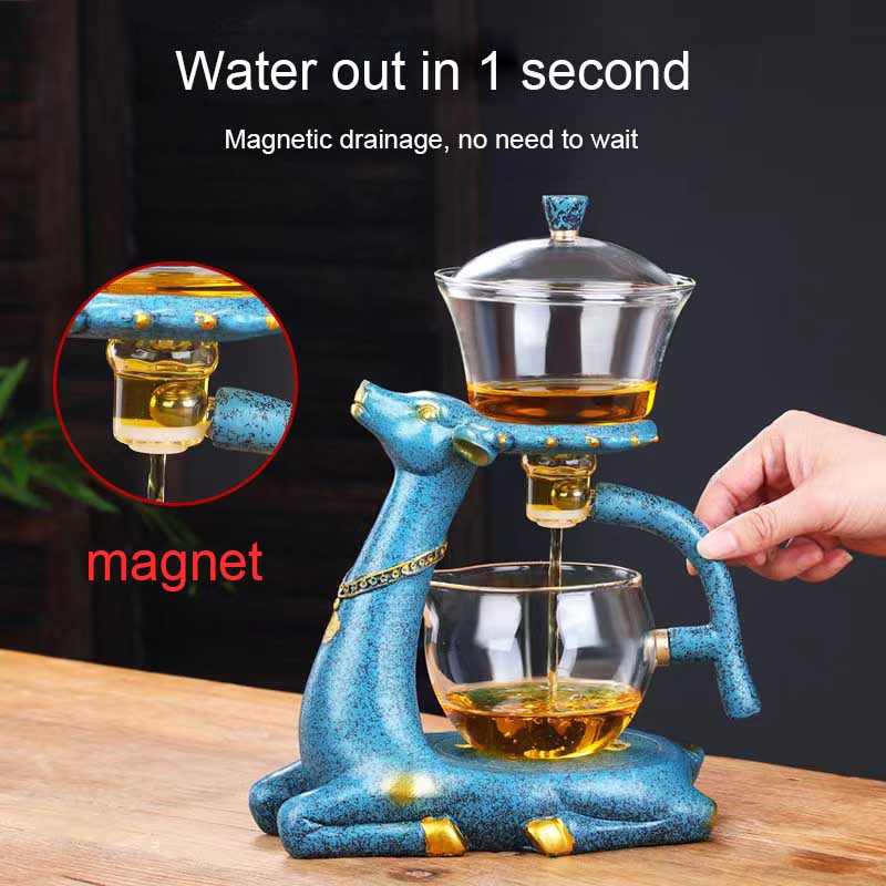 BOZZH-Kungfu Glass Tea Set, Cr - مراجعة Gongfu Tea Set وسعره