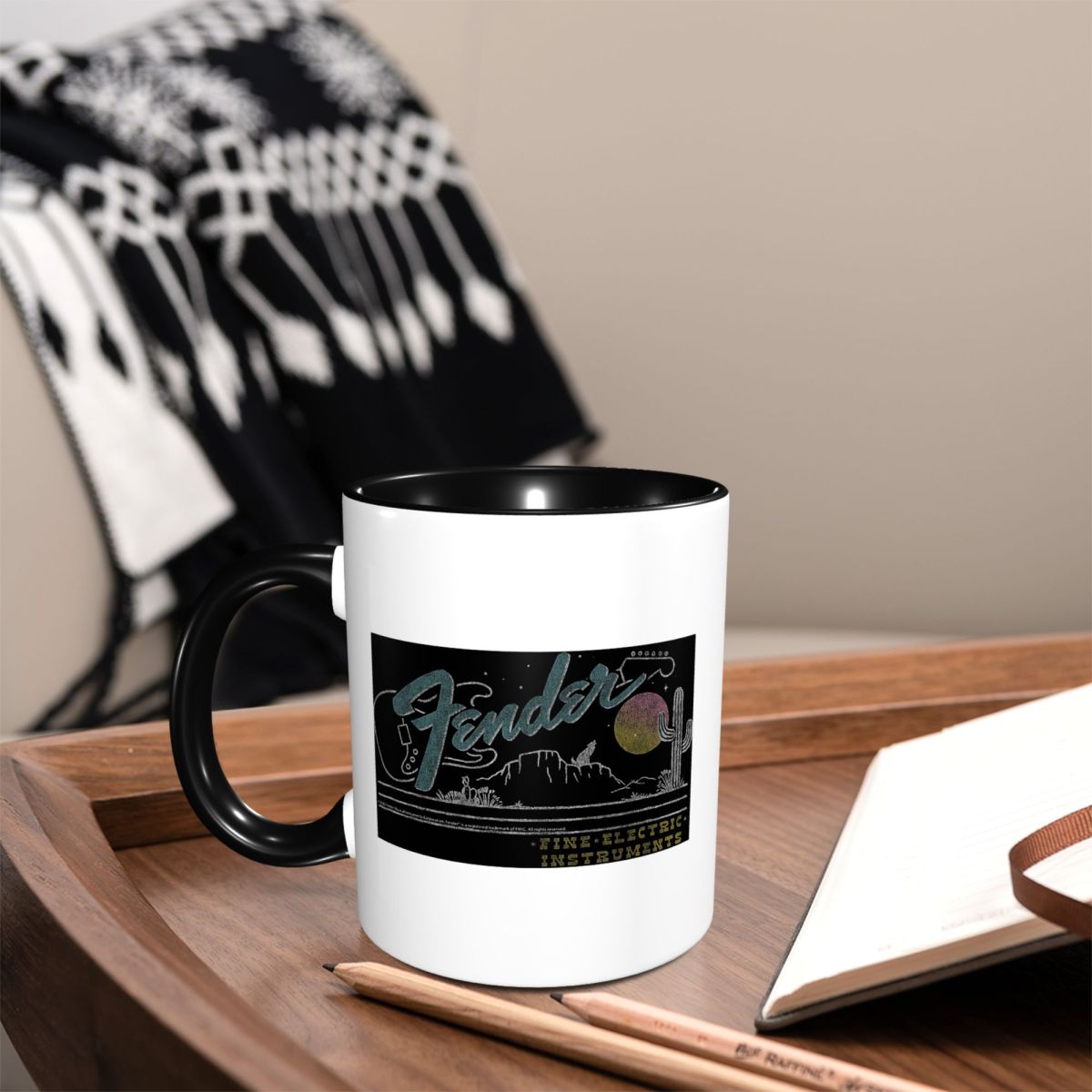 Company 90s Jazz Fender Guitar - مراجعة Coffee Tea And Company وسعره