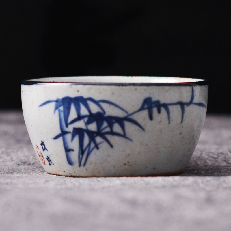 Hand-Painted Blue & White Coar - مراجعة Gongfu Tea Set وسعره