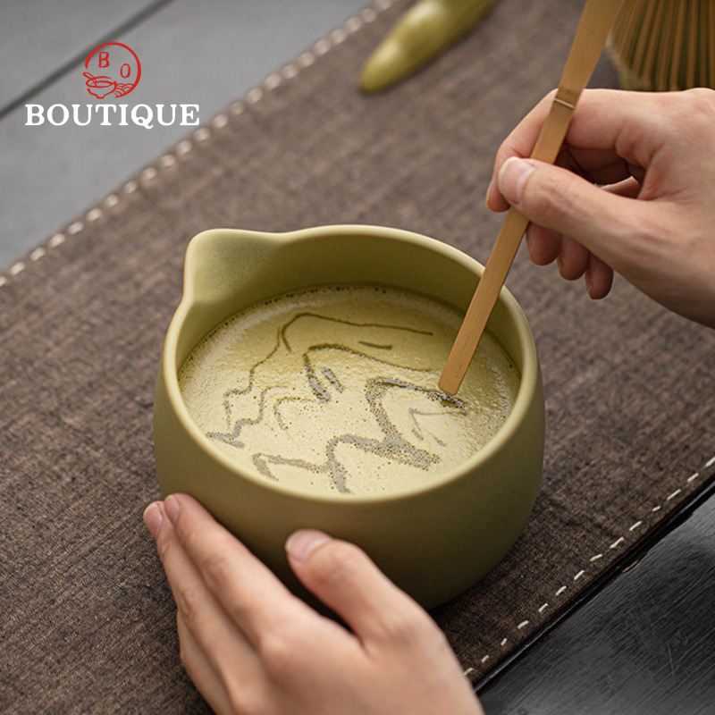 Japanese Matcha Set Chawan Mat - مراجعة Matcha Whisk Set وسعره