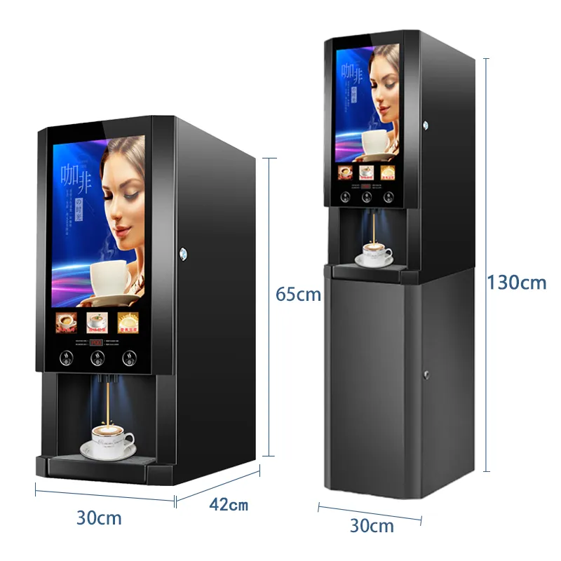 Automatic 3 Hot Flavors Coffee - مراجعة Coffee Tea Vending Machine وسعره