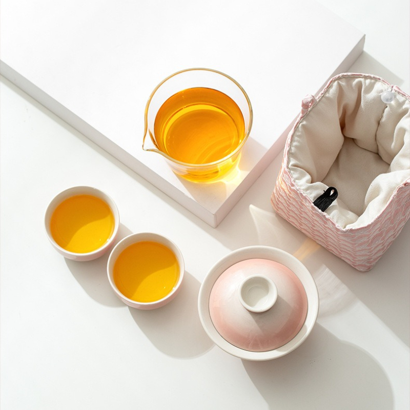 Plant Ash Glaze Gradient Trave - مراجعة Gongfu Tea Set وسعره