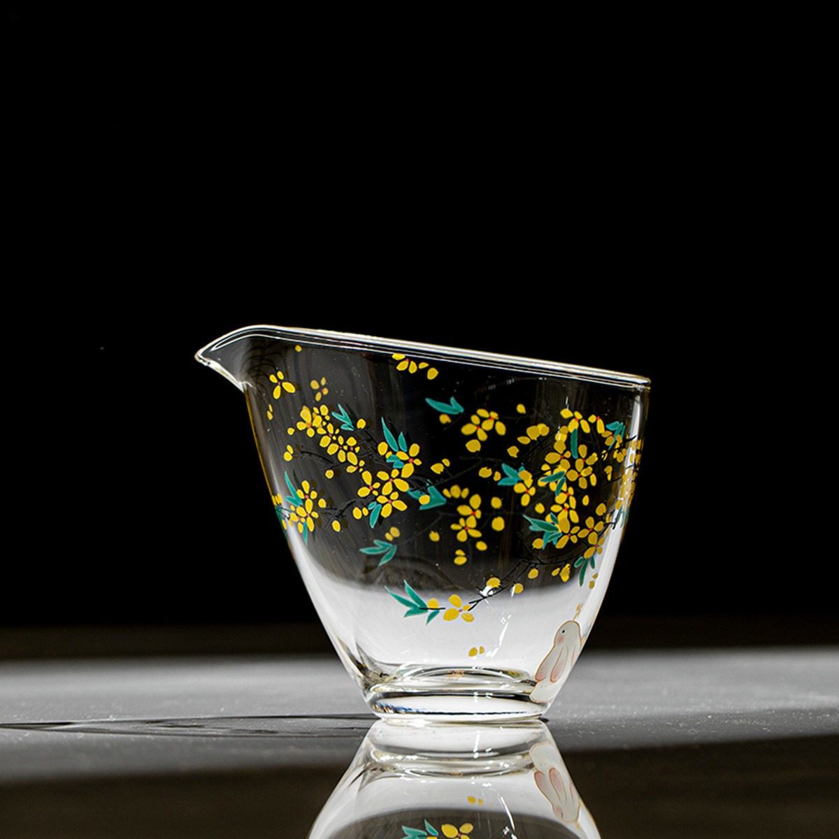 Glass Fairness Cup Heat Resist - مراجعة Gongfu Tea Set وسعره