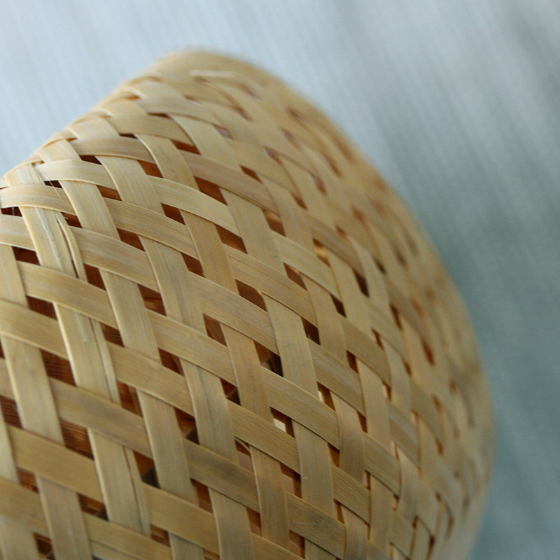 Bamboo woven small basket doub - مراجعة Bamboo Tea Tray وسعره
