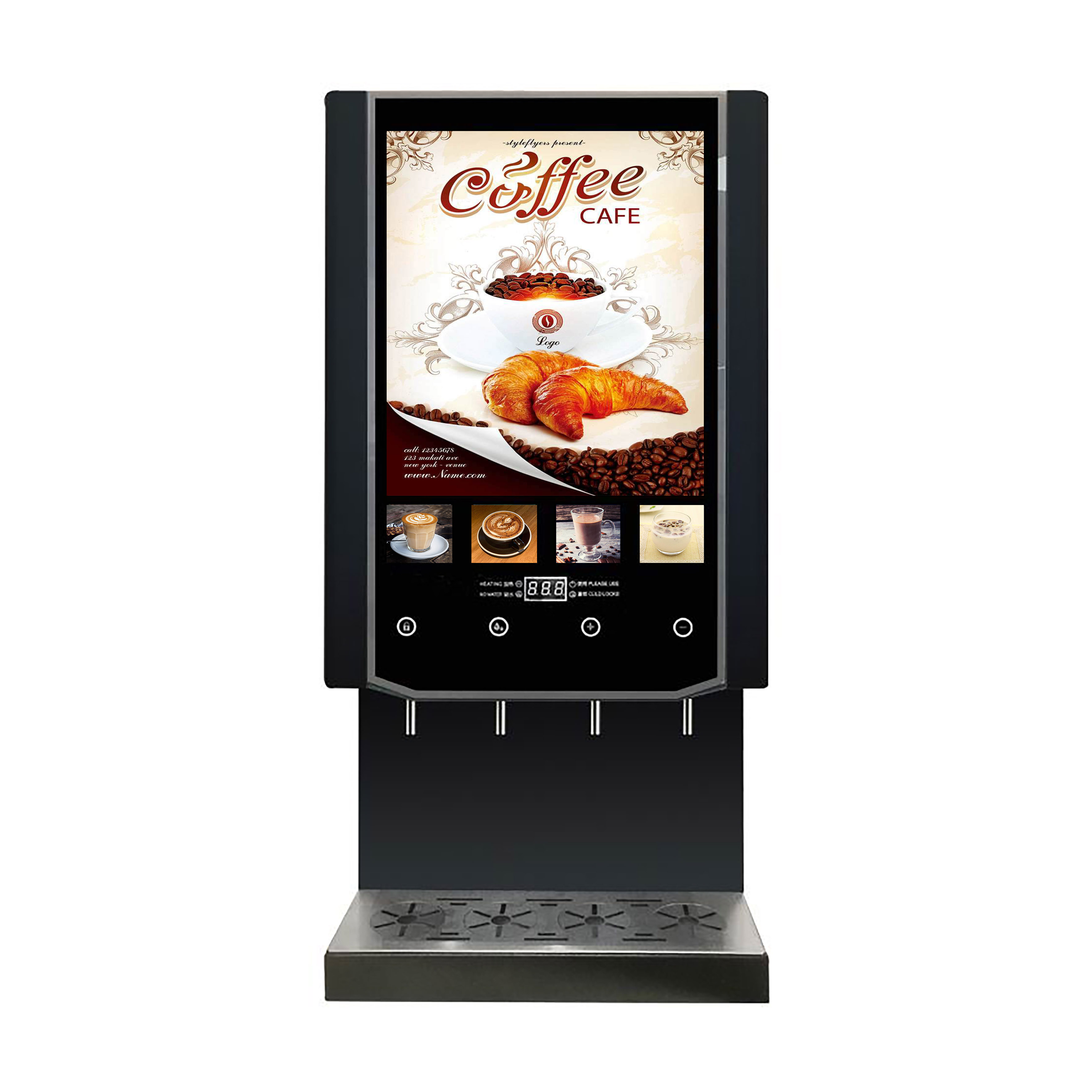 40S SUPIN Economical 4 Flavour - مراجعة Coffee Tea Vending Machine وسعره