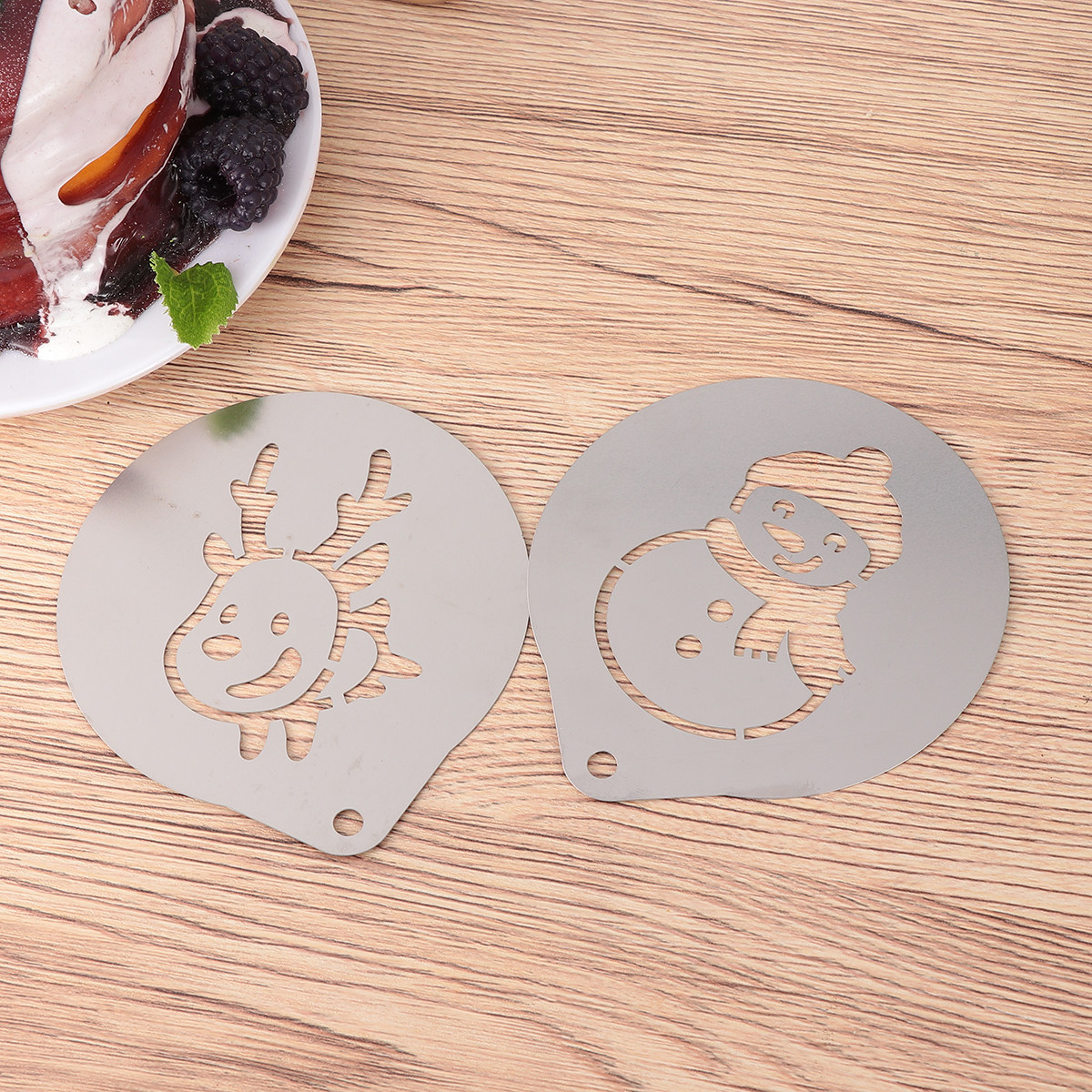 Coffee Art Template Mold Tool  - مراجعة Coffee Stencil Art وسعره