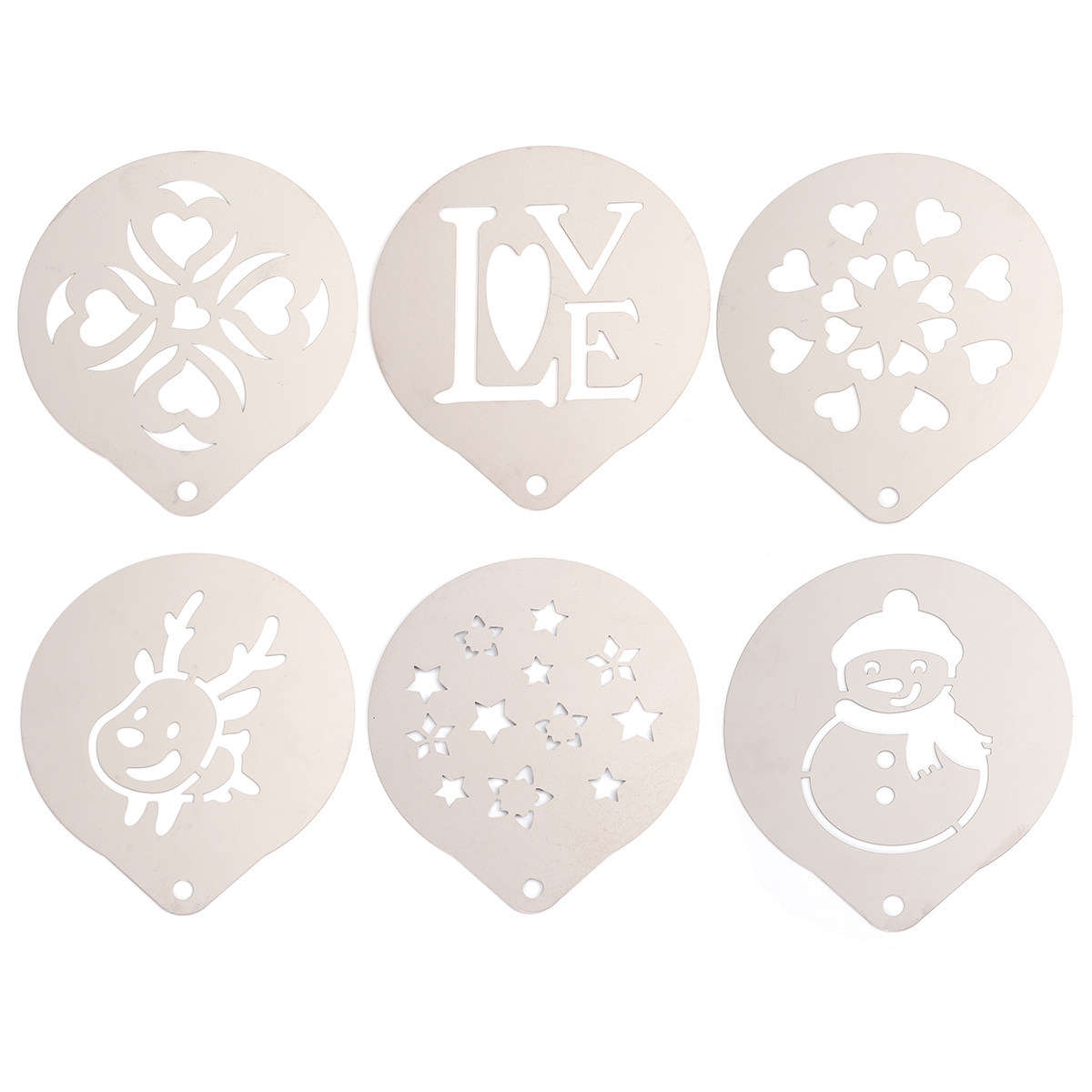 Coffee Art Template Mold Tool  - مراجعة Coffee Stencil Art وسعره