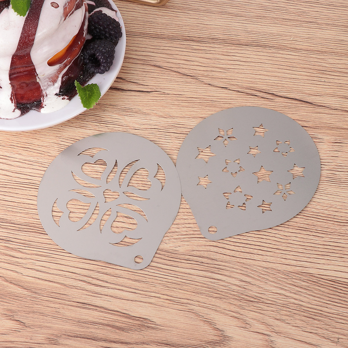 Coffee Art Template Mold Tool  - مراجعة Coffee Stencil Art وسعره