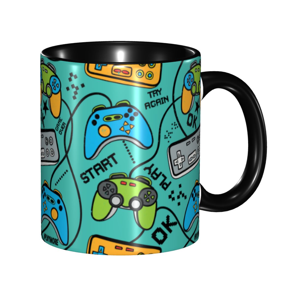 Custom Game Controller Mug DIY - مراجعة Coffee Tea Games وسعره