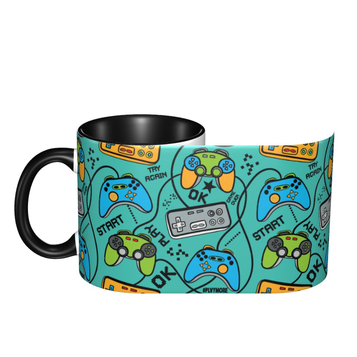 Custom Game Controller Mug DIY - مراجعة Coffee Tea Games وسعره