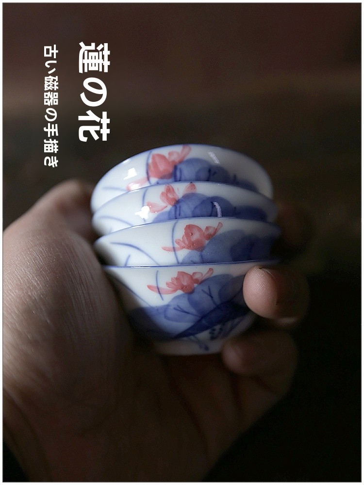 Ultra-Thin Hand-Painted Old Po - مراجعة Gongfu Tea Set وسعره