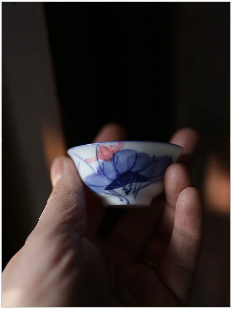 Ultra-Thin Hand-Painted Old Po - مراجعة Gongfu Tea Set وسعره