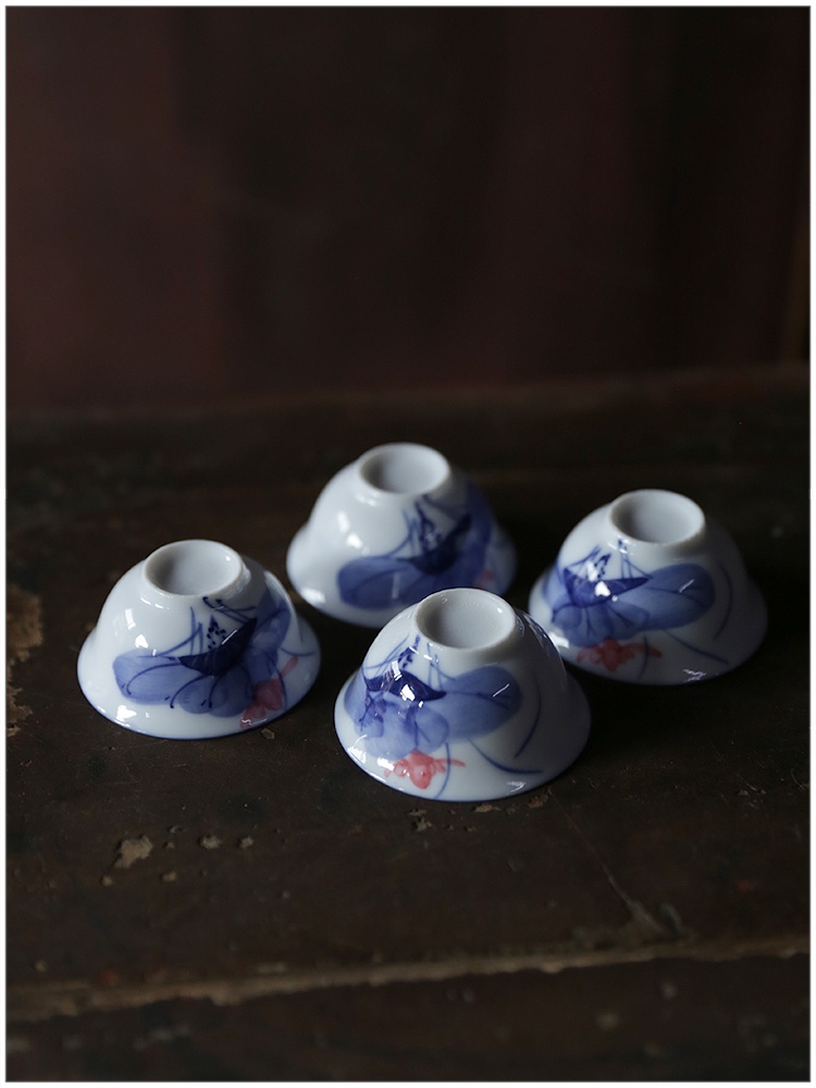 Ultra-Thin Hand-Painted Old Po - مراجعة Gongfu Tea Set وسعره