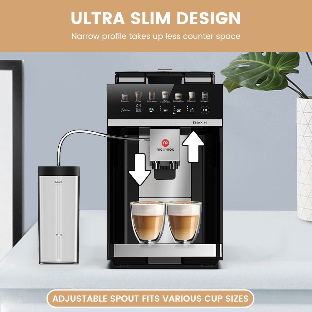 Mcilpoog M3 Automatic Espresso - مراجعة Coffee Tea Vending Machine وسعره