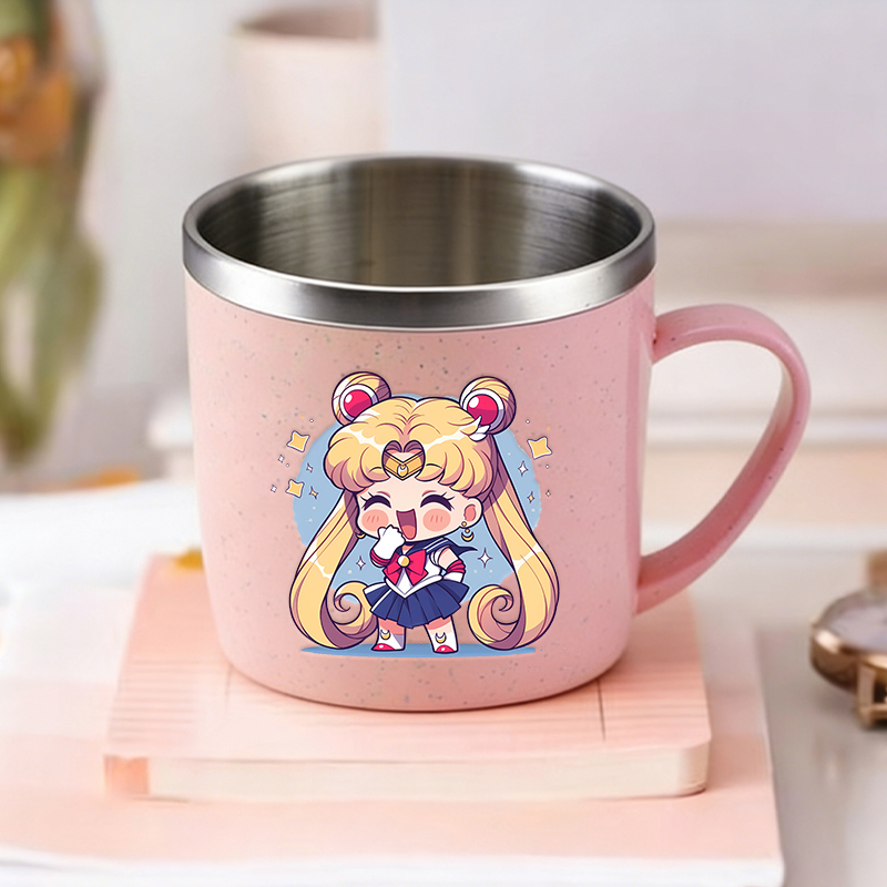 Cartoon Sailors Moon Kids Milk - مراجعة Coffee Y Tea وسعره