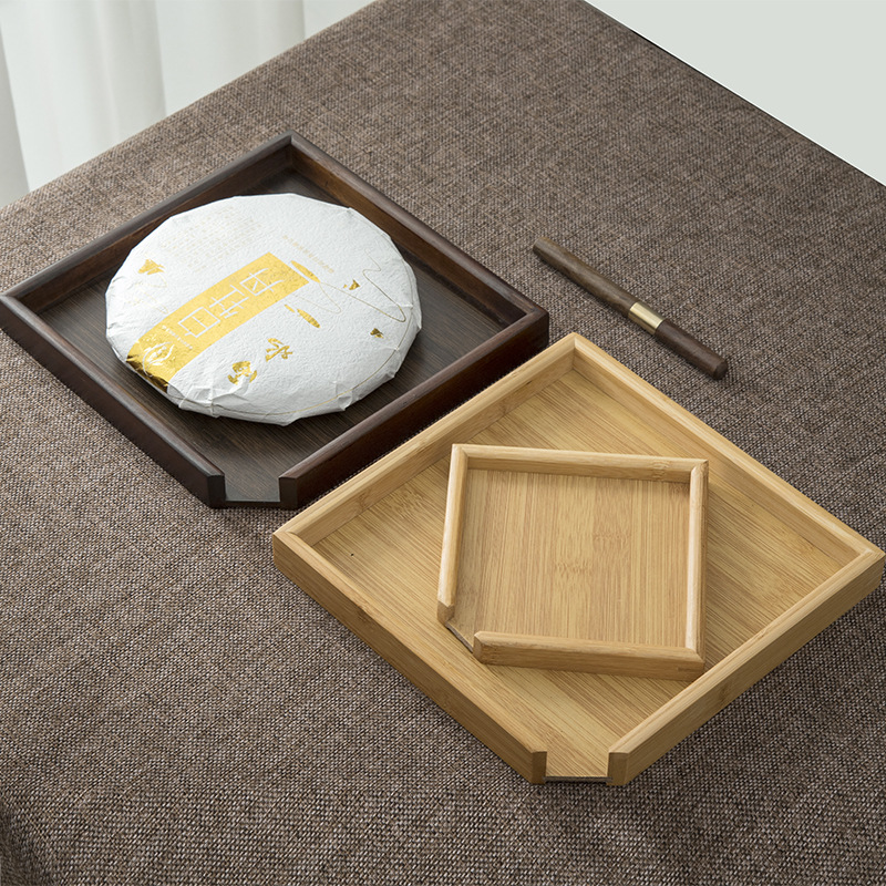 1pc Bamboo Tea Evaluation Box  - مراجعة Bamboo Tea Tray وسعره