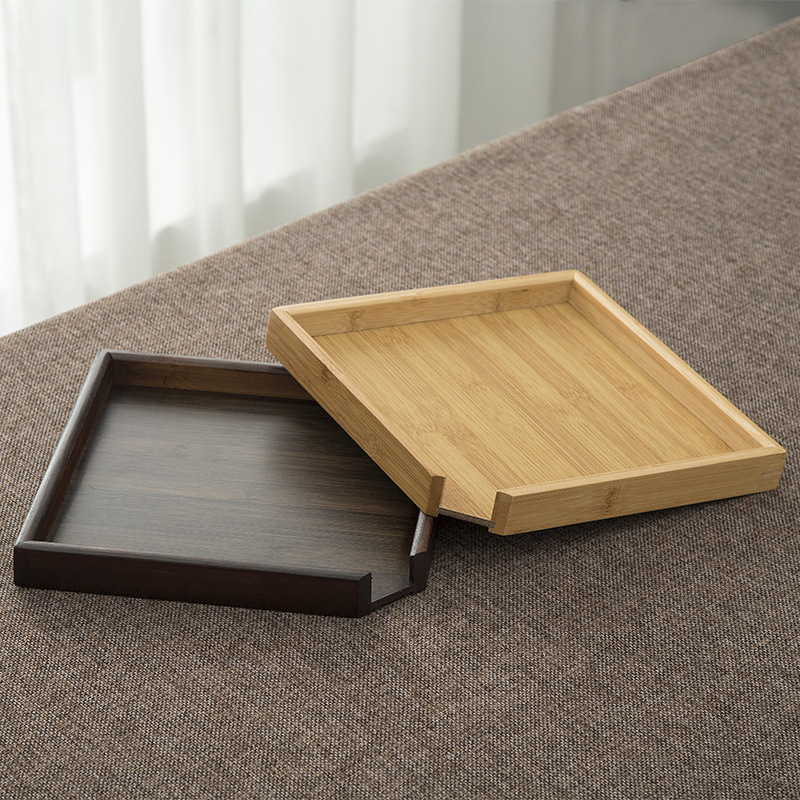 1pc Bamboo Tea Evaluation Box  - مراجعة Bamboo Tea Tray وسعره
