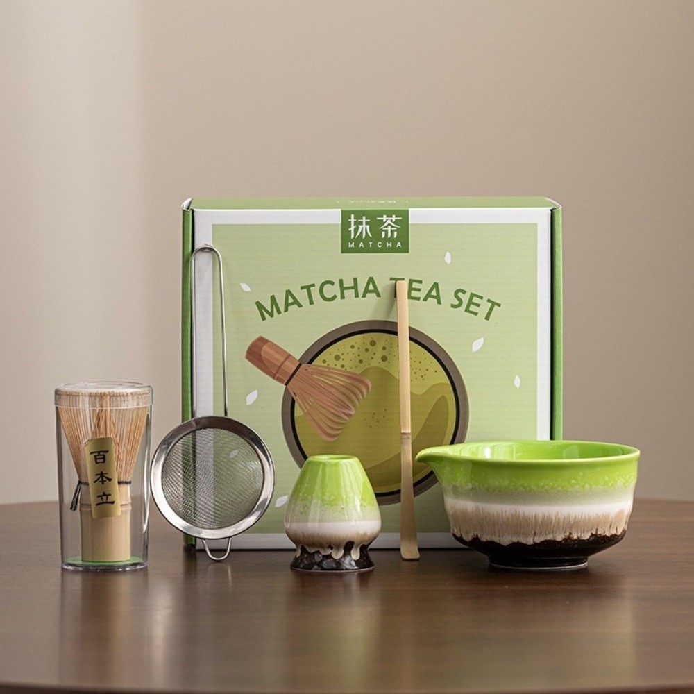 Tea Sticks Japanese Matcha Tea - مراجعة Matcha Whisk Set وسعره