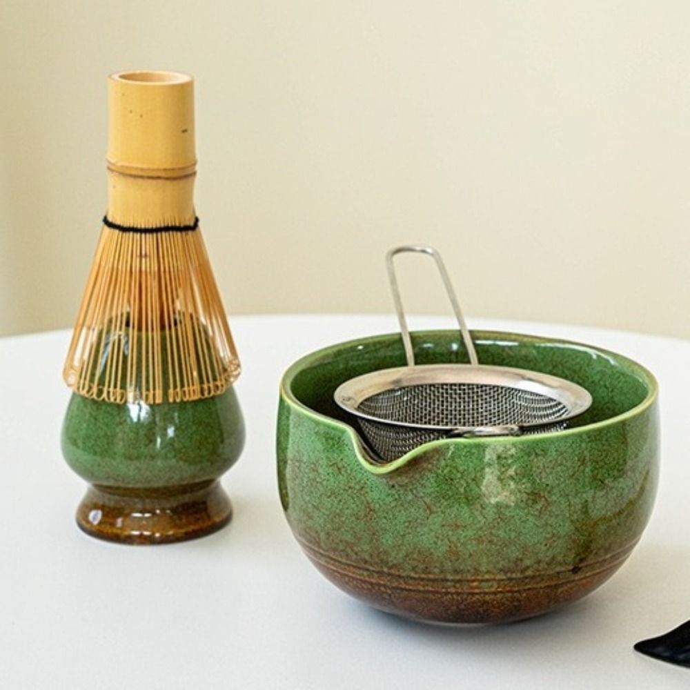 Tea Sticks Japanese Matcha Tea - مراجعة Matcha Whisk Set وسعره