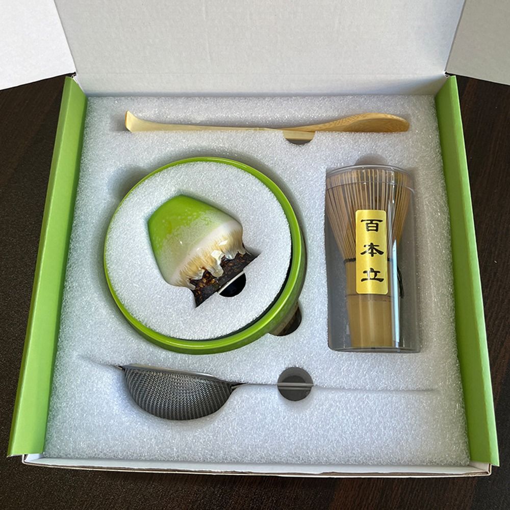 Tea Sticks Japanese Matcha Tea - مراجعة Matcha Whisk Set وسعره
