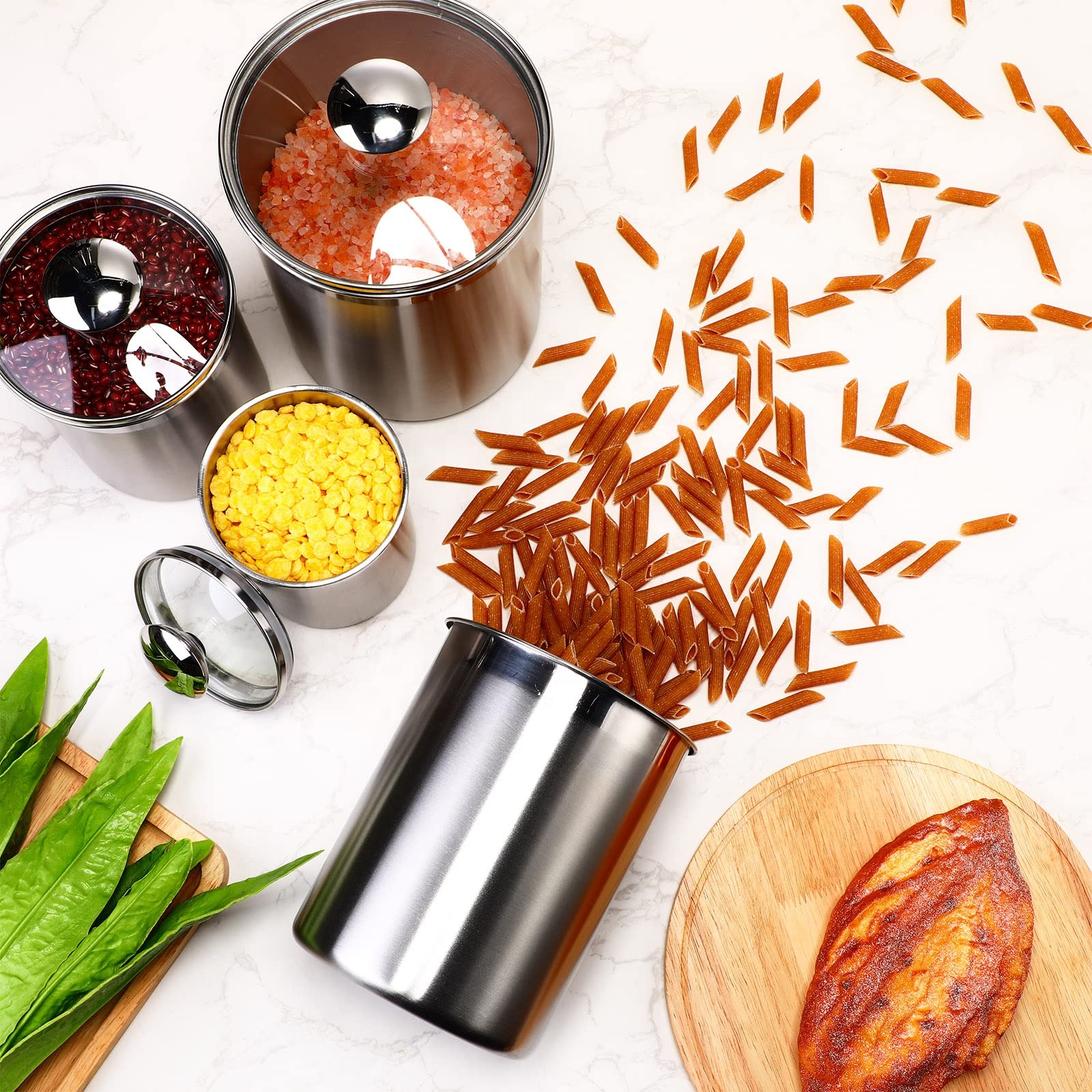 Food Storage Containers Tea Co - مراجعة Coffee Tea And Sugar Set وسعره