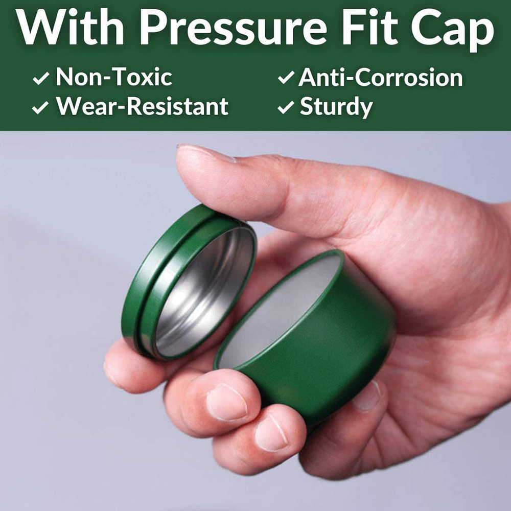 Tea Can with Airtight Lids Tin - مراجعة Tea Coffee Sugar Container وسعره