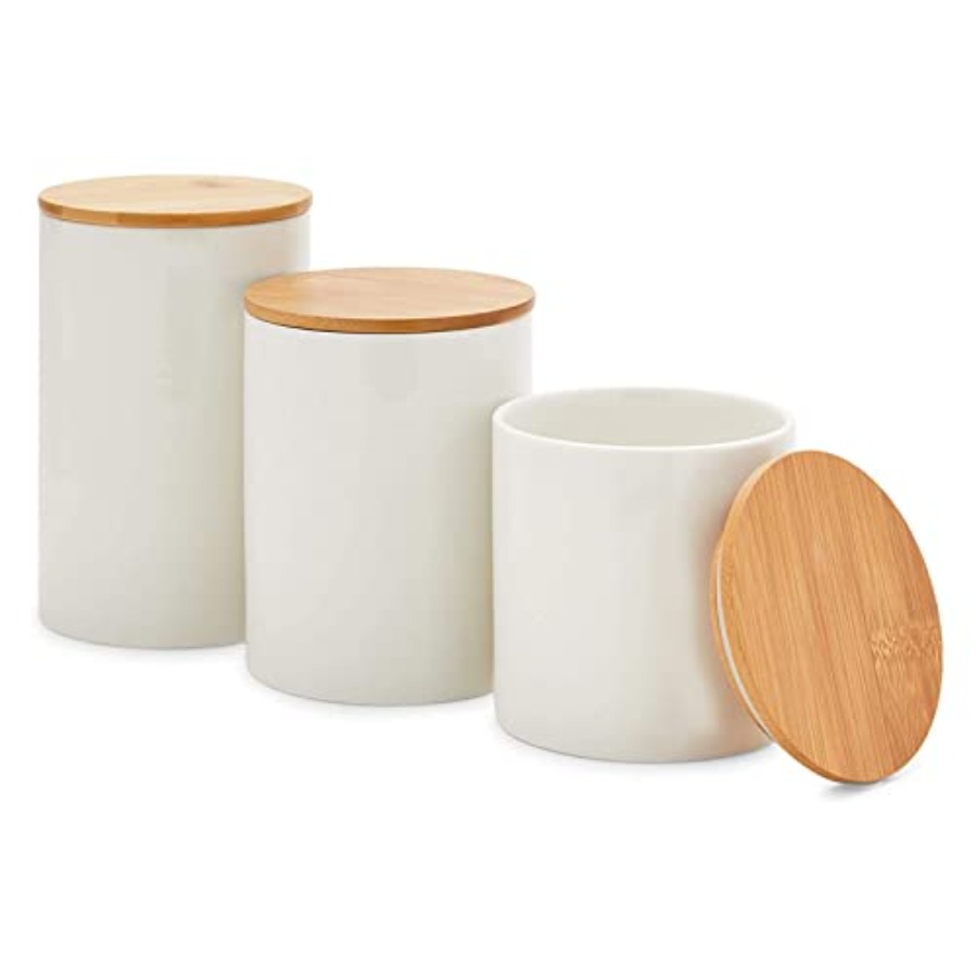 Ceramic Canisters - Coffee Can - مراجعة Coffee Tea And Sugar Set وسعره