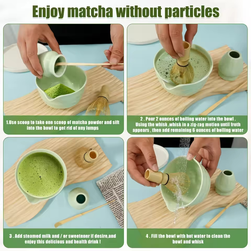Matcha Whisk Set includes Matc - مراجعة Matcha Whisk Set وسعره