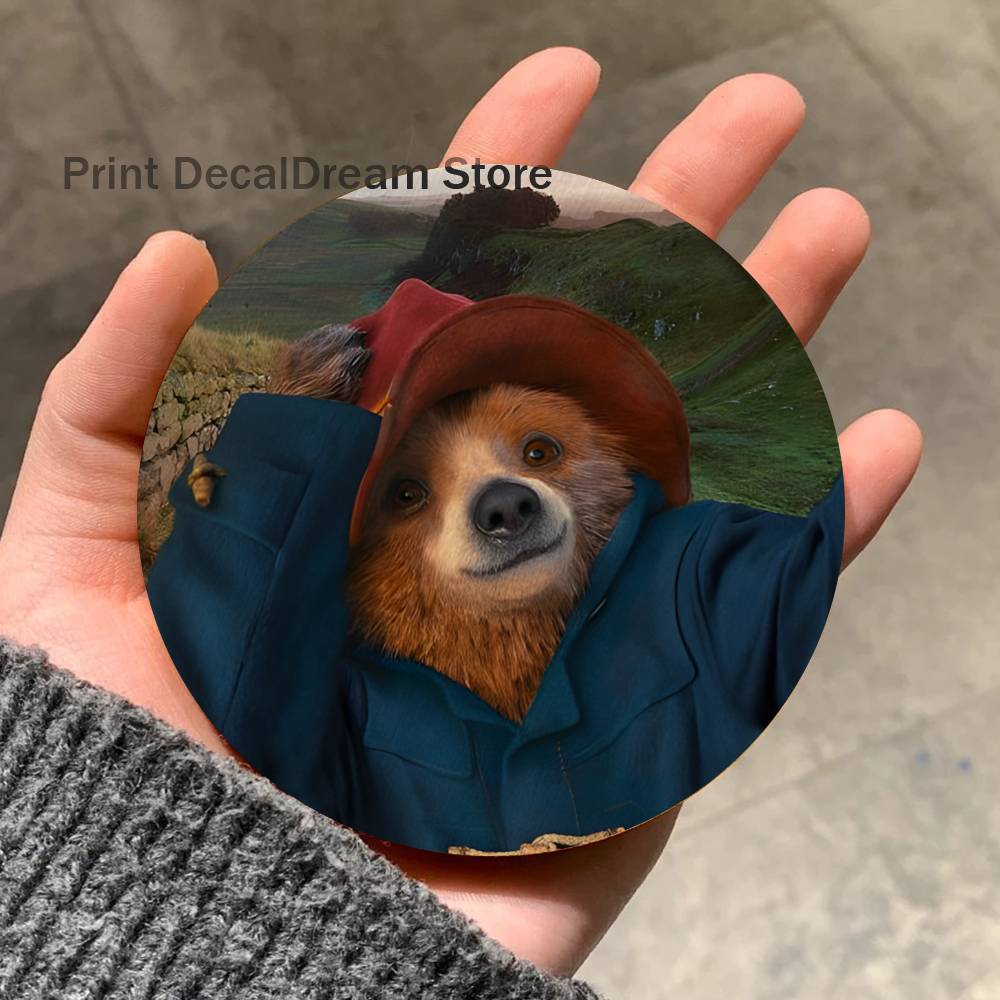 P-Paddington Bear Wood Coaster - مراجعة Coffee Tea Games وسعره