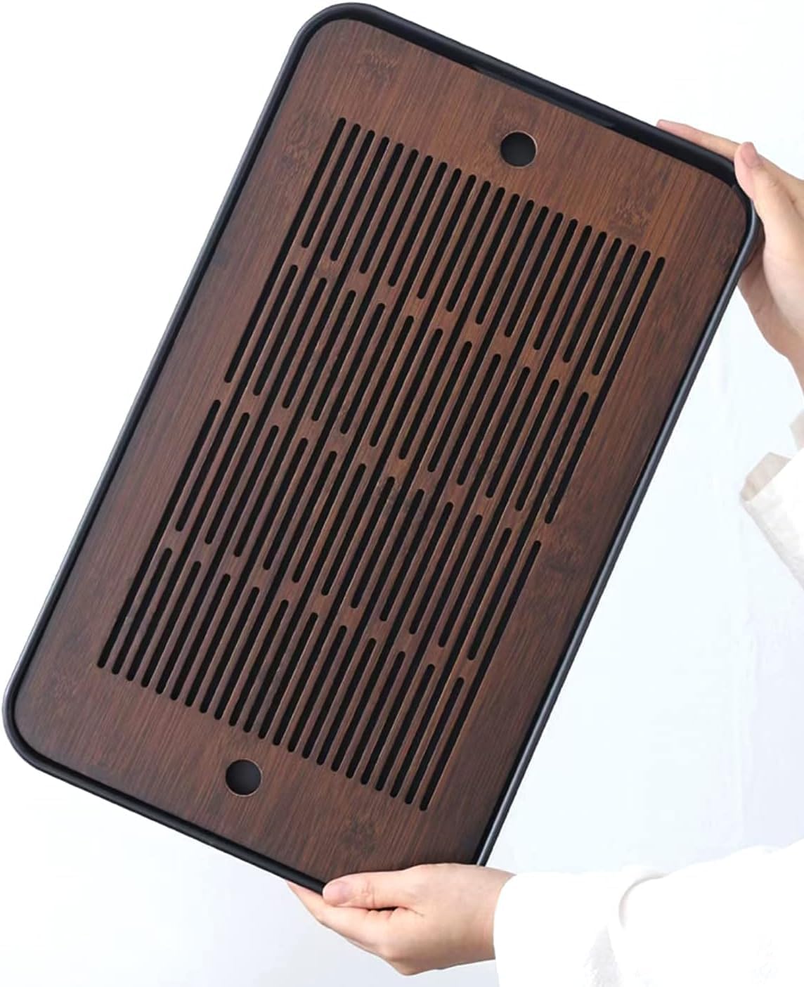 Natural Bamboo Tea Tray with H - مراجعة Bamboo Tea Tray وسعره