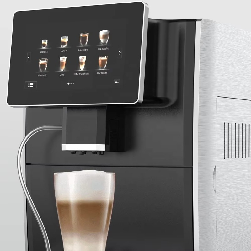 Professional Fully Automatic E - مراجعة Coffee Tea Vending Machine وسعره