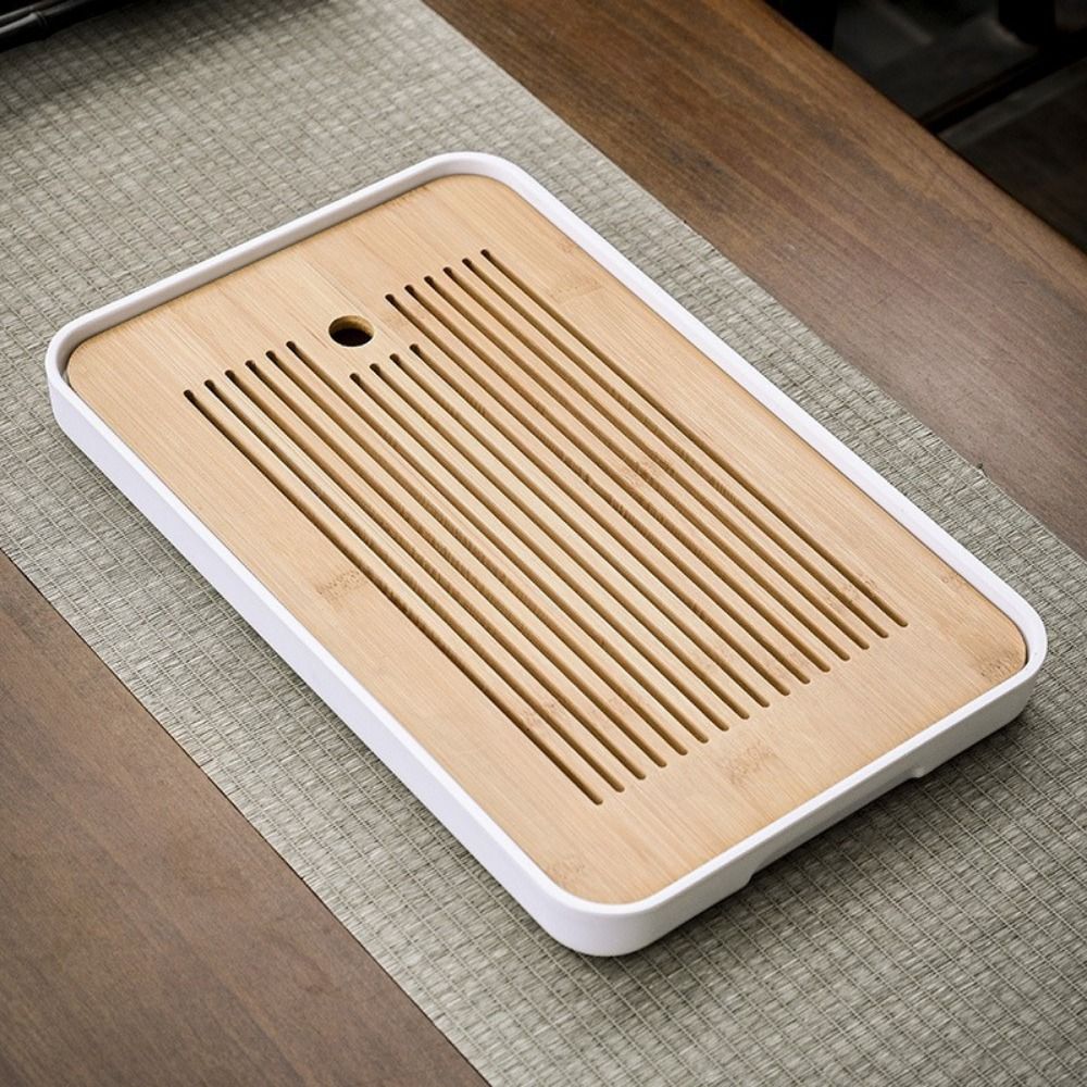 Dual Purpose Bamboo Tea Tray w - مراجعة Bamboo Tea Tray وسعره