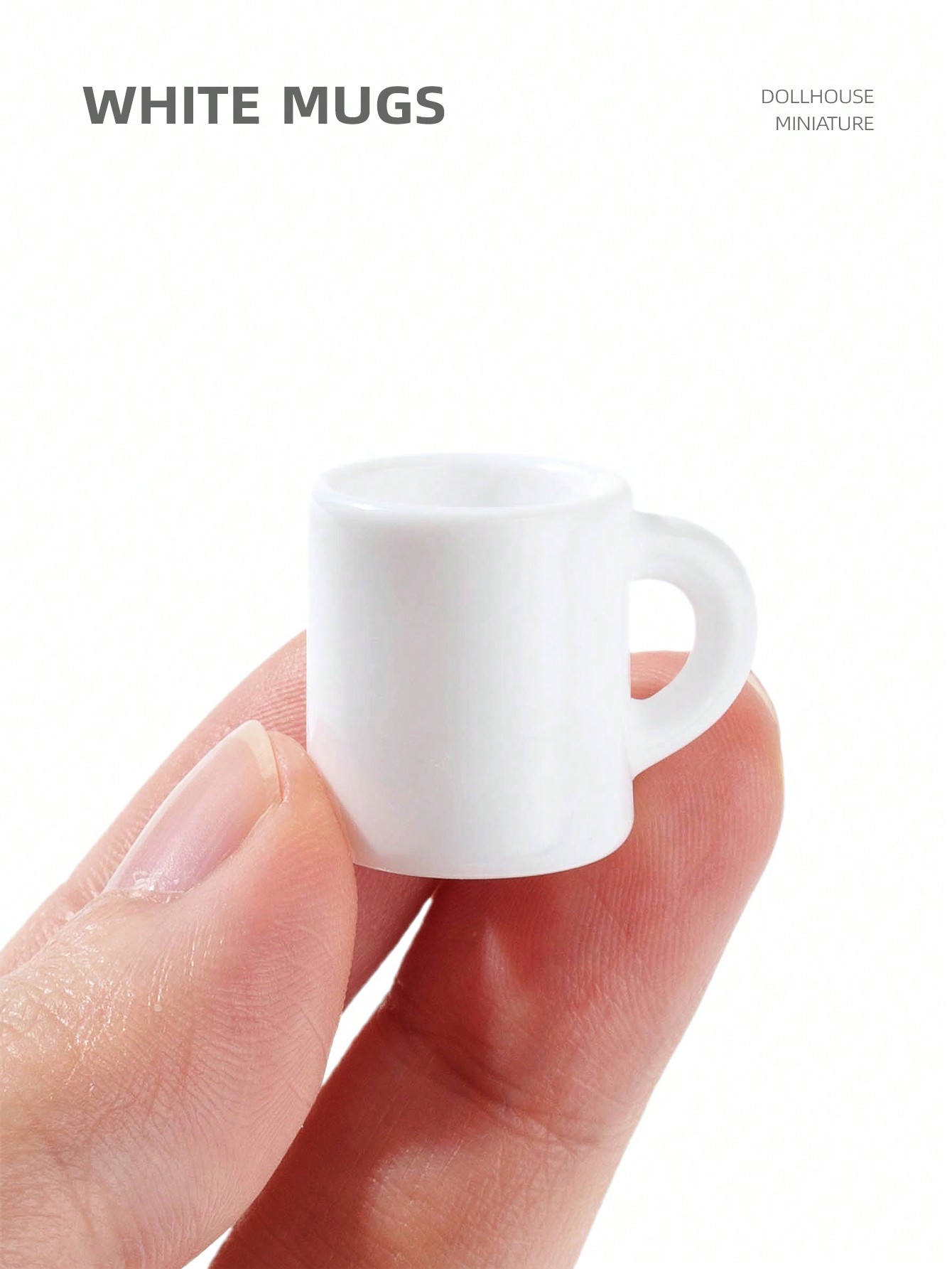 10pcs Dollhouse Miniature Whit - مراجعة Coffee Y Tea وسعره