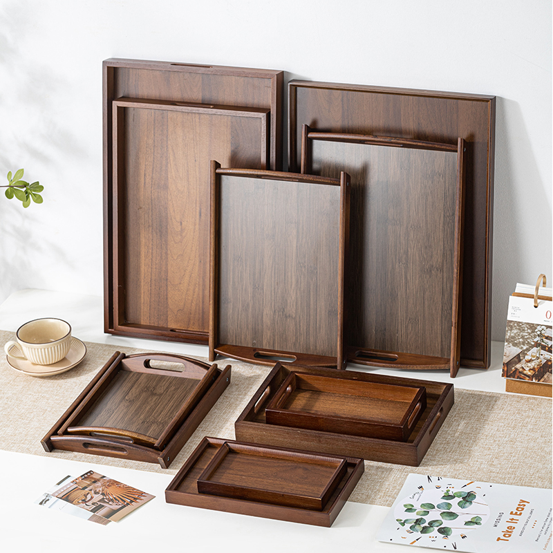 Large Size Rectangular Bamboo  - مراجعة Bamboo Tea Tray وسعره