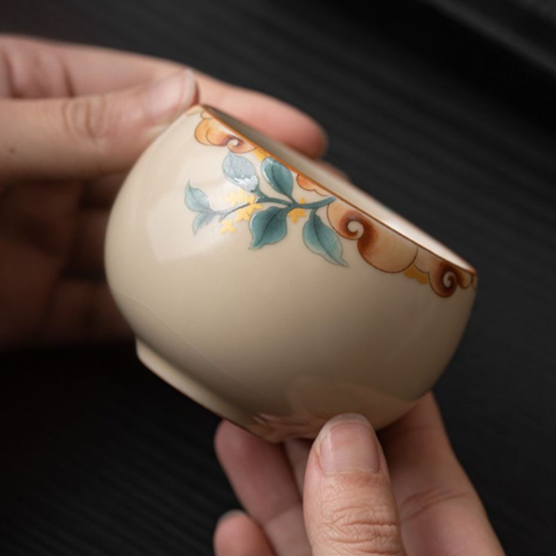 Handmade Ruyao Celadon Tea Cup - مراجعة Gongfu Tea Set وسعره