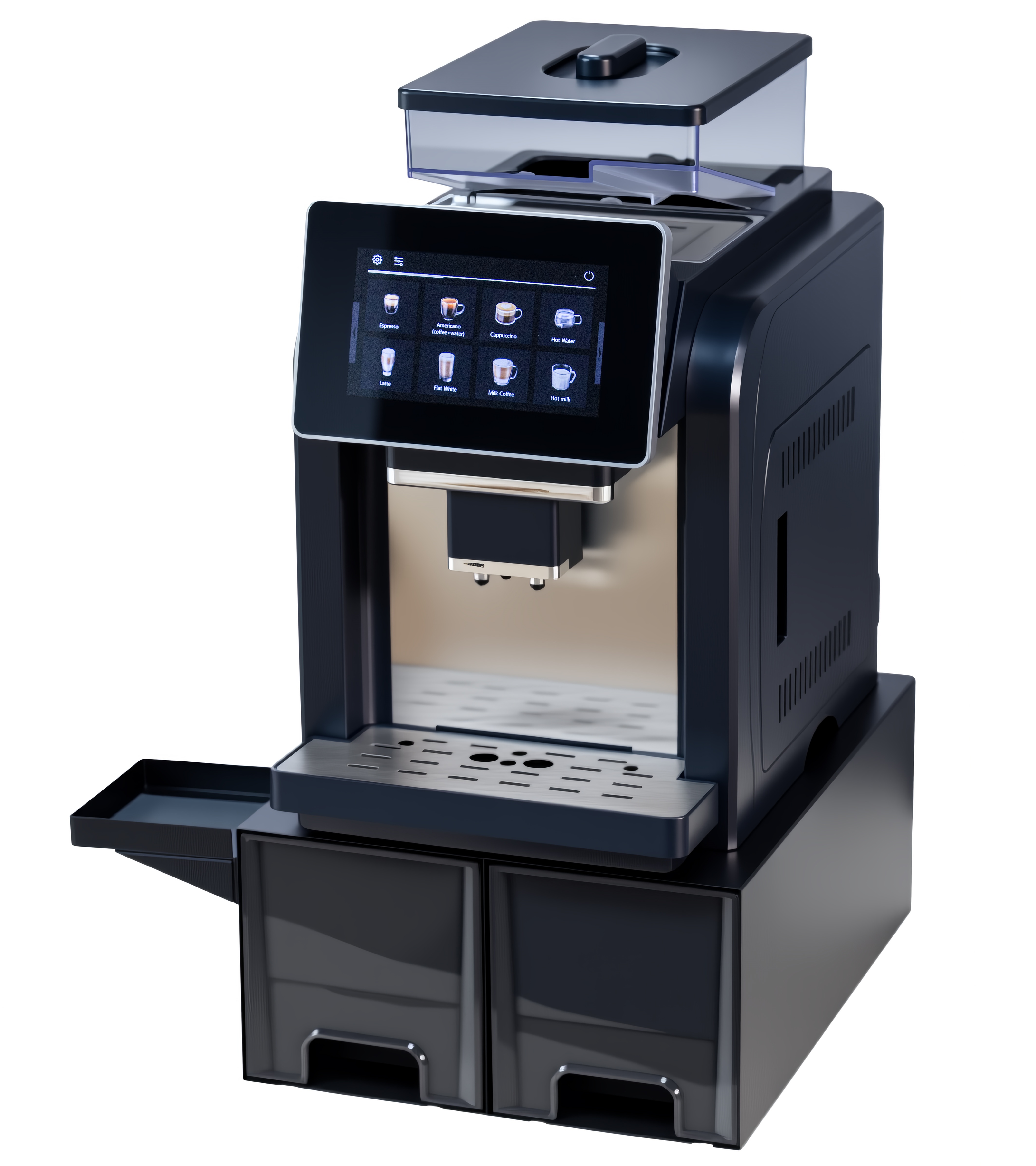 Professional Best Screen Touch - مراجعة Coffee Tea Vending Machine وسعره